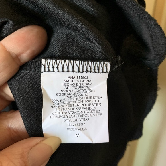 Black Spaghetti Strap Dress - Picture 7 of 8